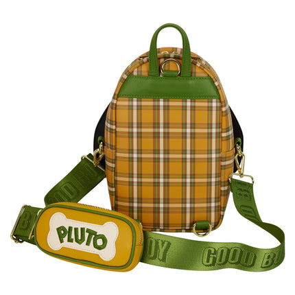 Pluto 95th Anniversary Plaid Sling Crossbody Bag with Coin Bag