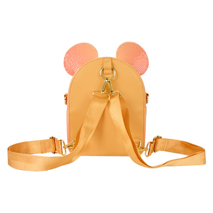 Mickey Mouse Glitter Sequin Convertible Mini Backpack & Crossbody Bag
