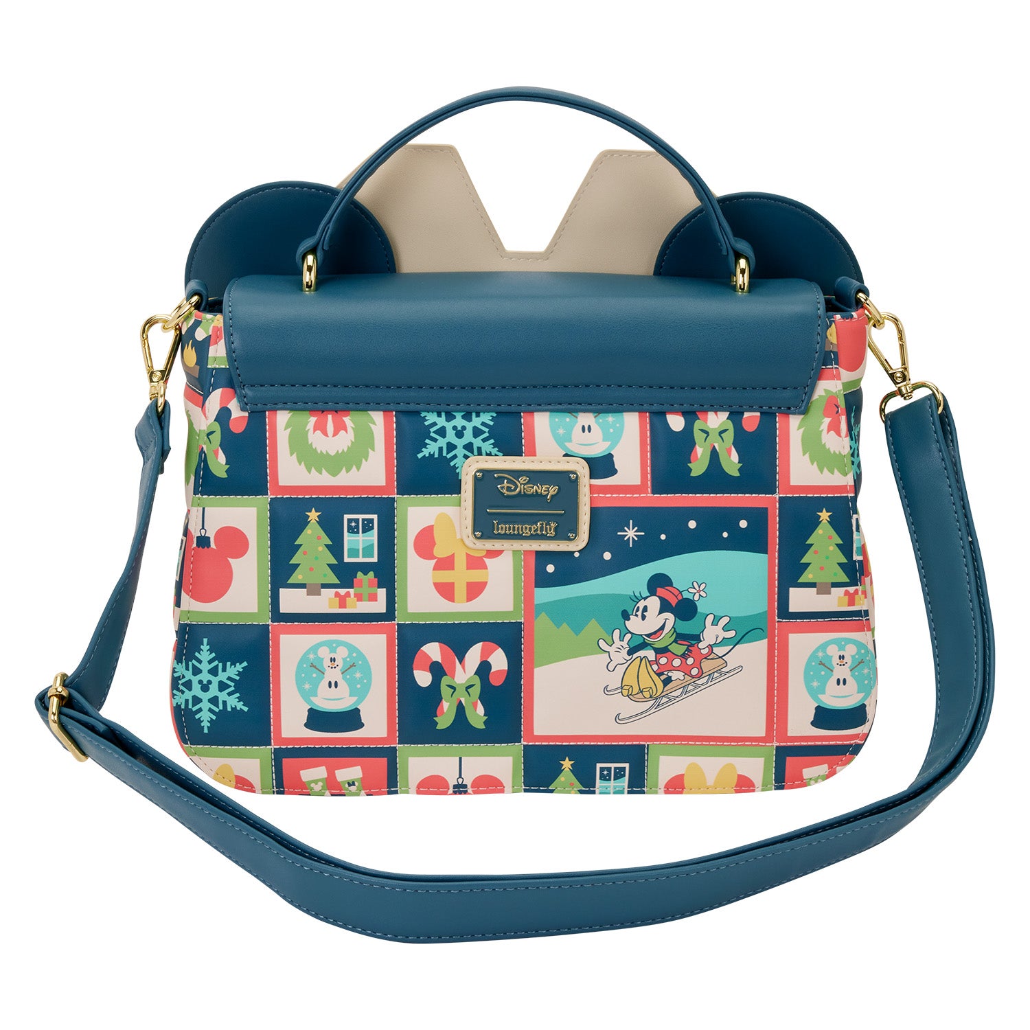 Mickey & Minnie Holiday Crossbody Bag 3