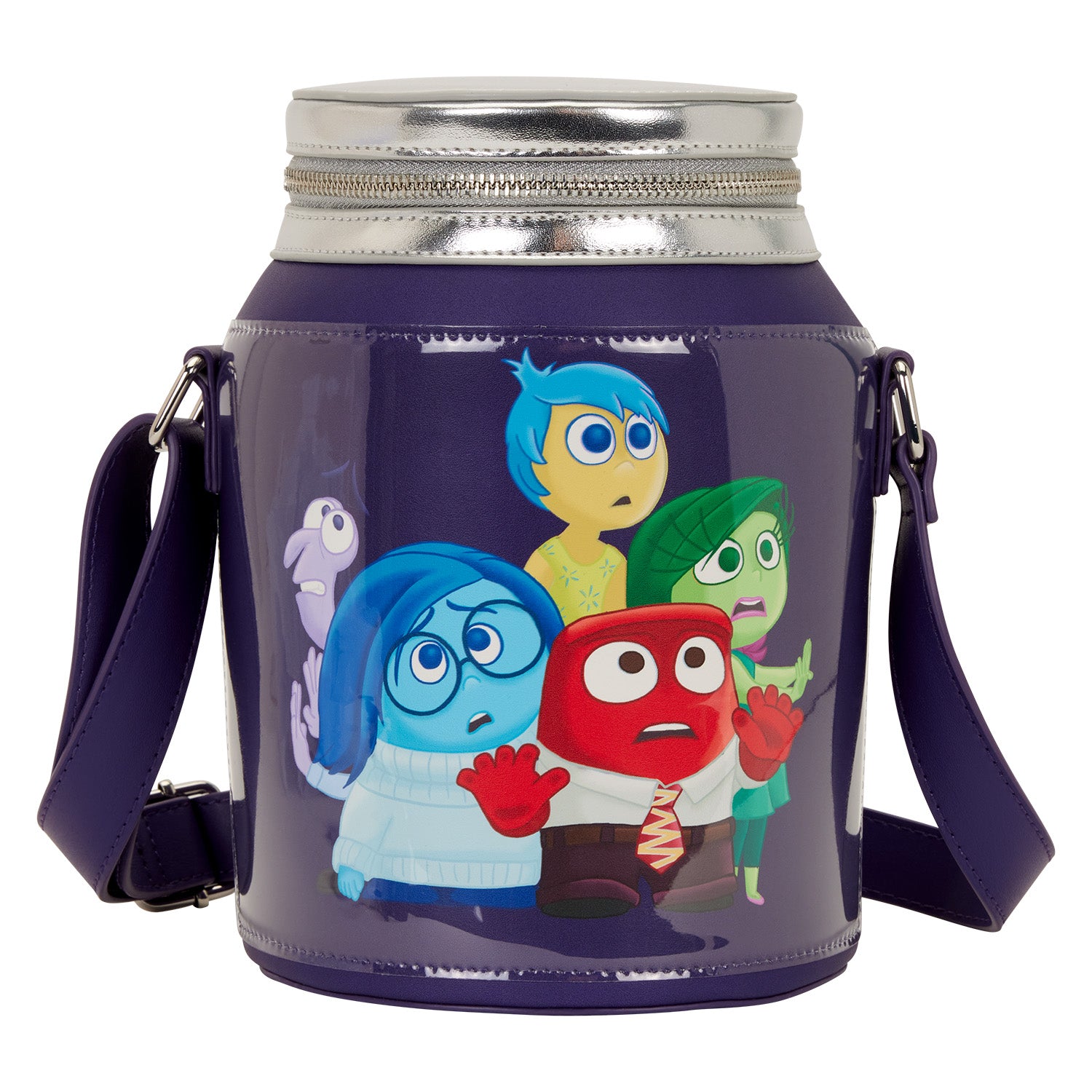 Inside Out 2 Bottled Up Emotions Figural Crossbody Bag 1