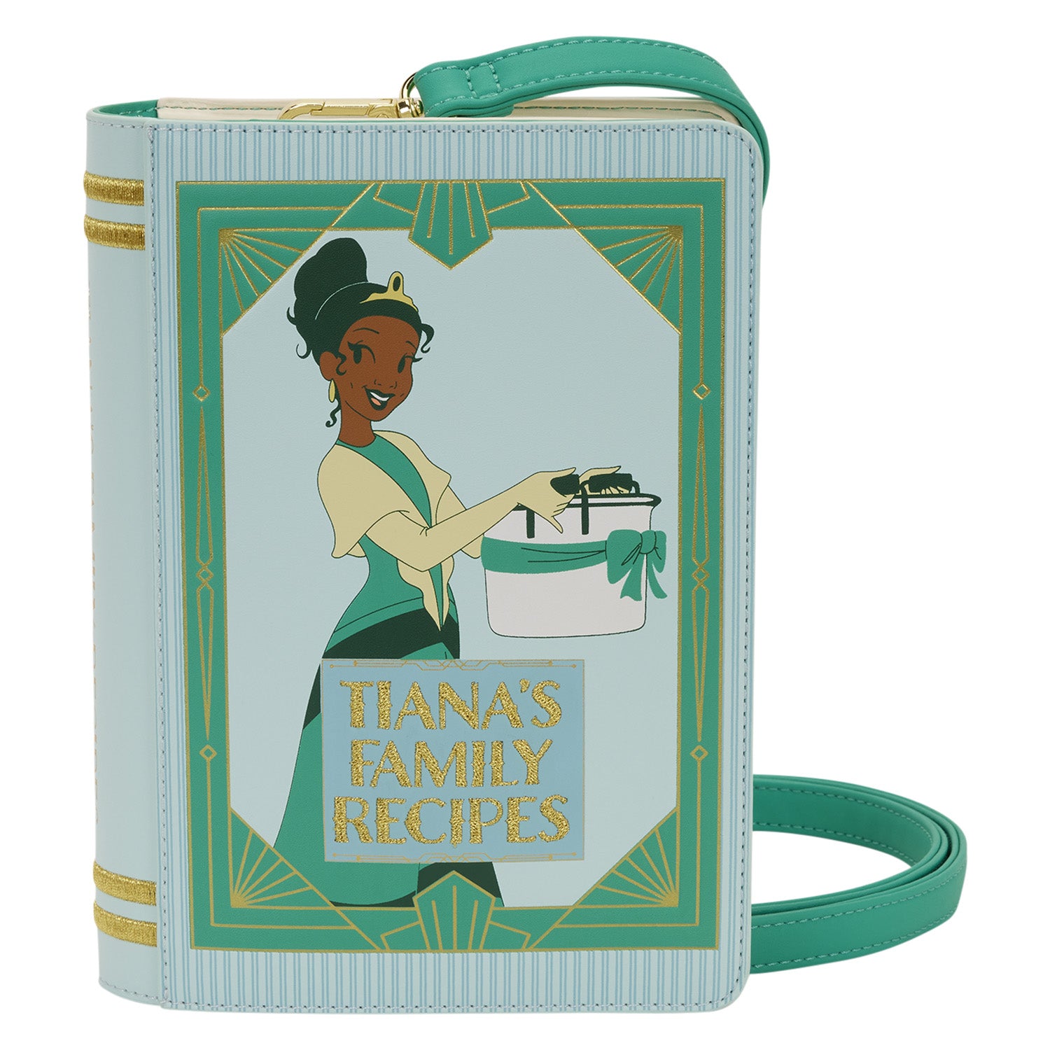 Disney Princess and the Frog Princess Tiana Recipe Book Crossbody Bag 5