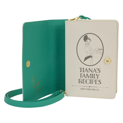 Disney Princess and the Frog Princess Tiana Recipe Book Crossbody Bag