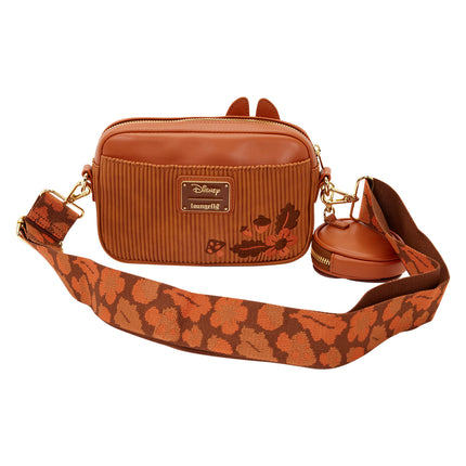 Chip N Dale Corduroy Sling Crossbody with Coin Bag