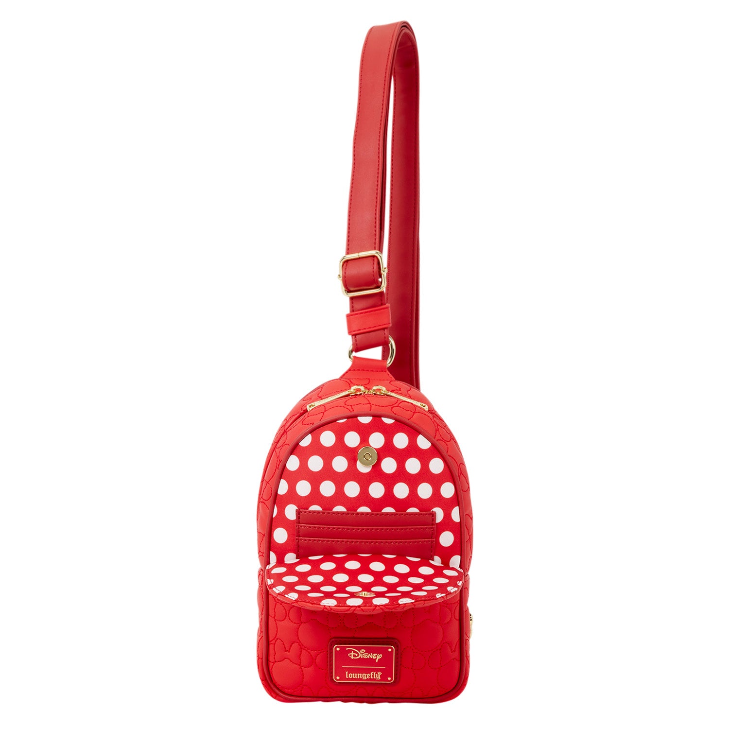 Disney Minnie Mouse Silhouette Sling Crossbody Bag 4