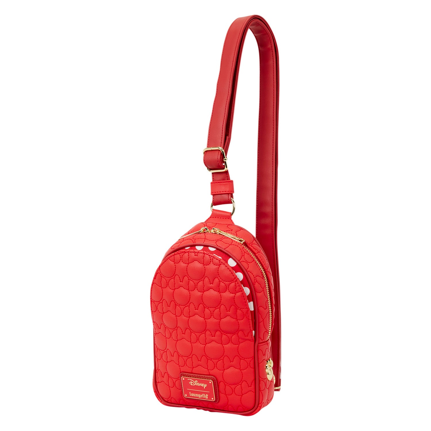 Disney Minnie Mouse Silhouette Sling Crossbody Bag 3