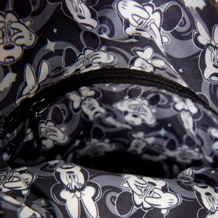 Mickey & Minnie Ghost Glow Figural Crossbody Bag
