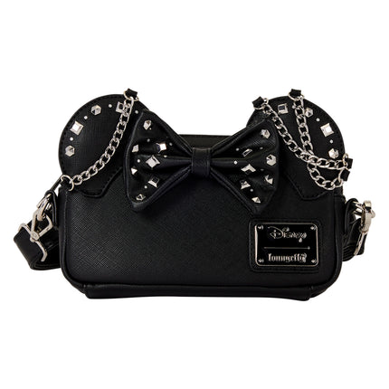 Minnie Studs & Chains Crossbody Bag