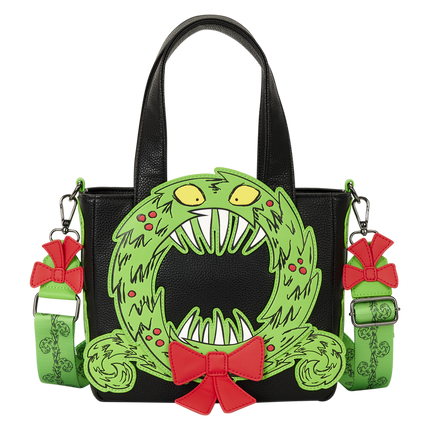 The Nightmare Before Christmas Man-Eating Wreath Glow Mini Tote Crossbody Bag