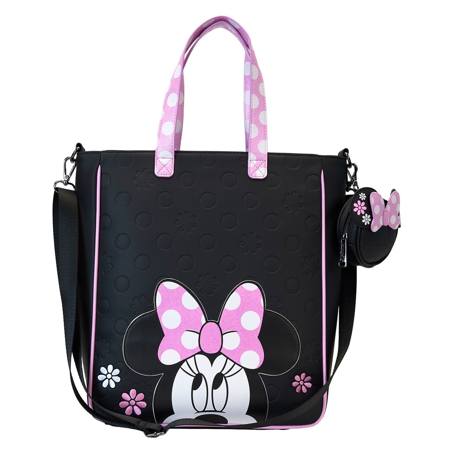 Minnie Rock the Dots Tote w/ Coin Bag 9