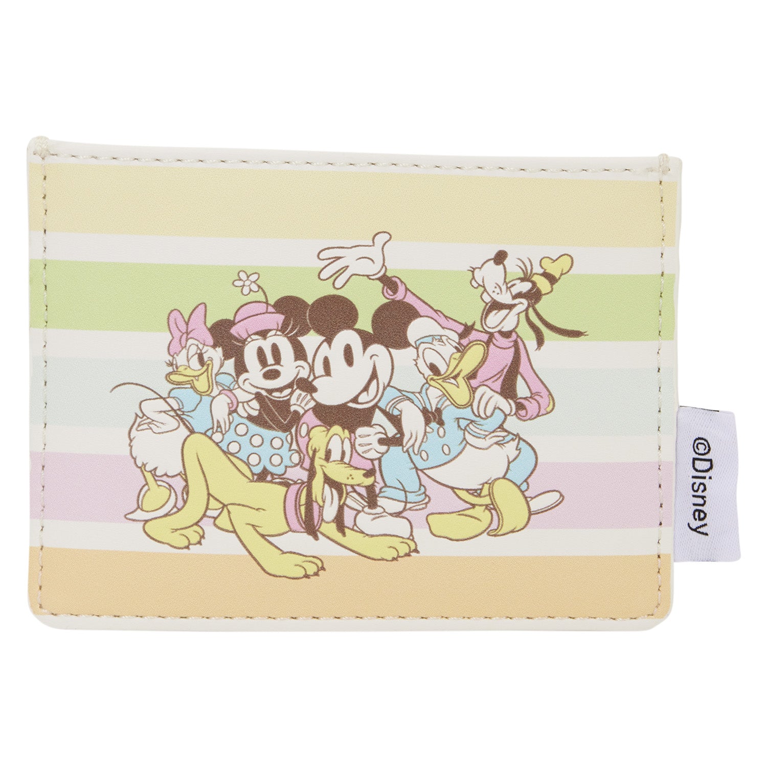 Disney Mickey & Friends Rainbow Stripes Card Holder