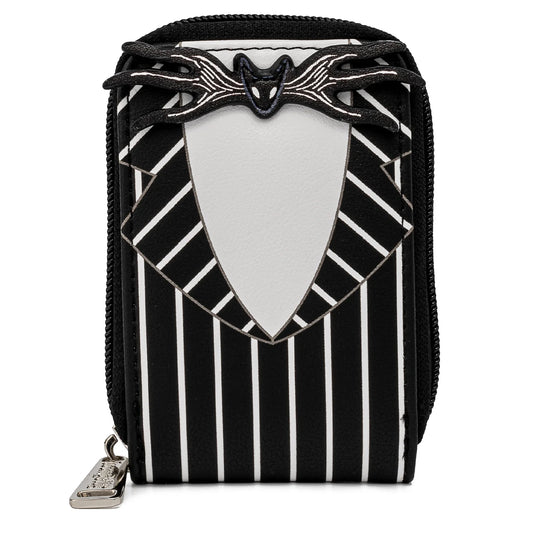 Disney NBC Jack Skellington Suit Accordion Wallet