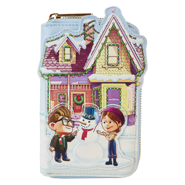 Up House Holiday Zip Around Wallet