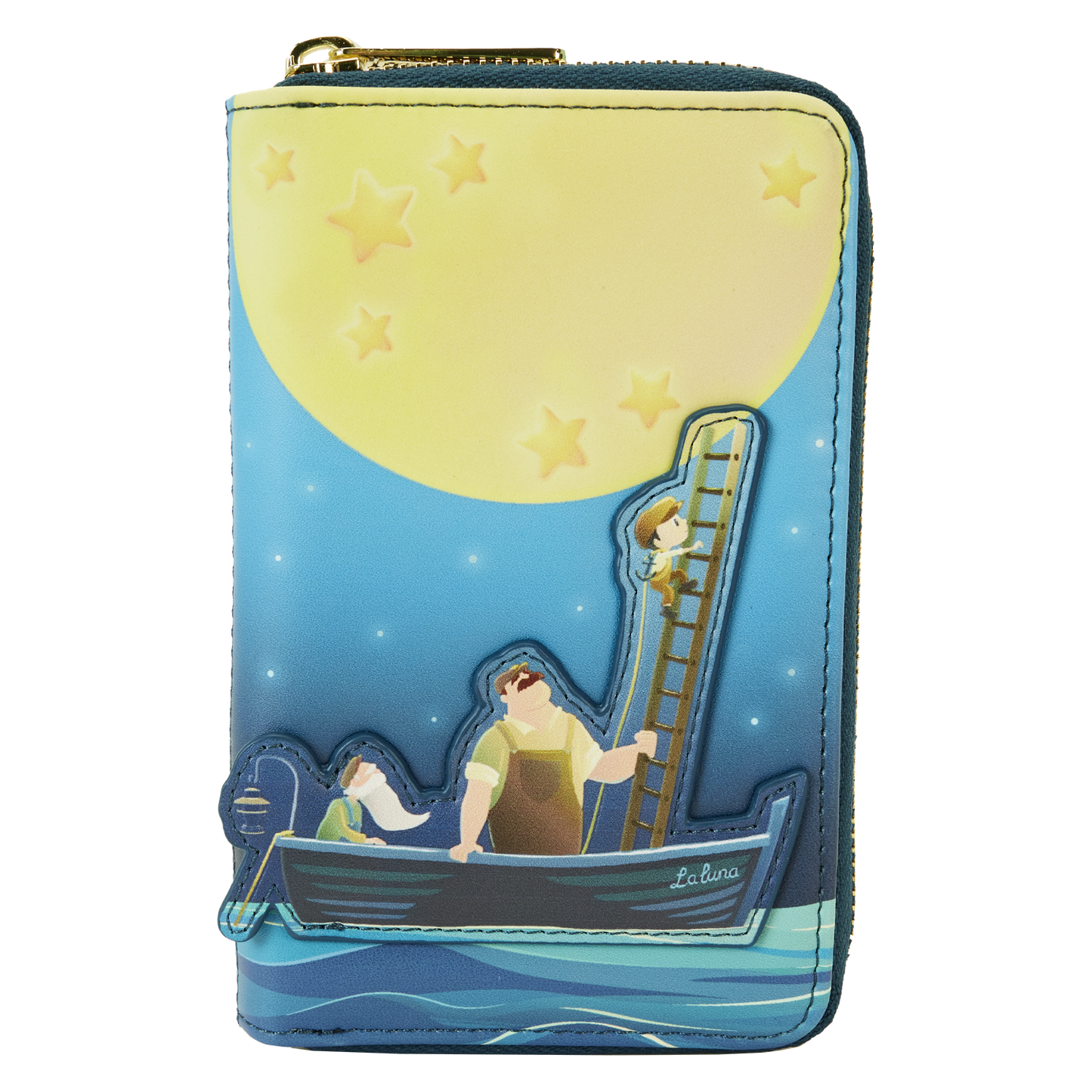 Pixar Shorts La Luna Moon Zip Around Wallet