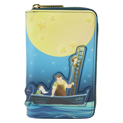 Pixar Shorts La Luna Moon Zip Around Wallet