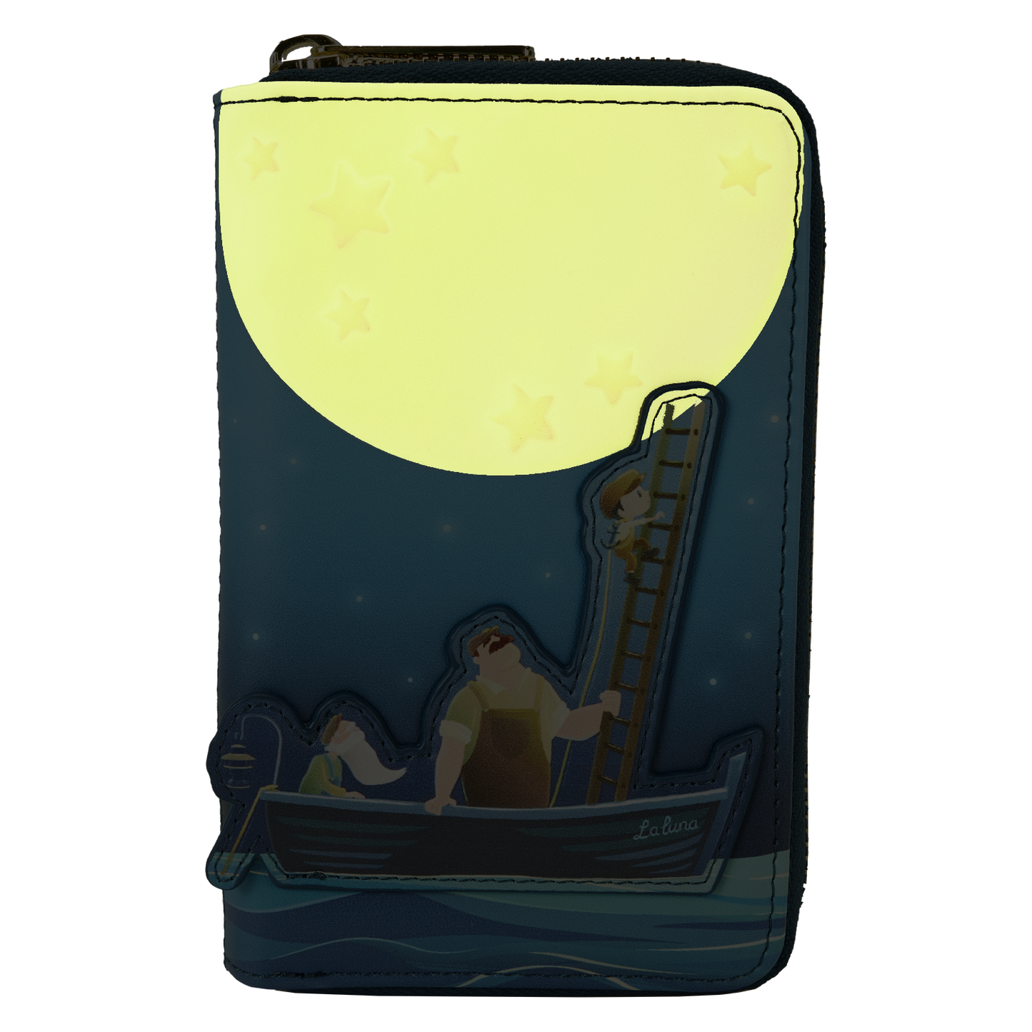 Pixar Shorts La Luna Moon Zip Around Wallet