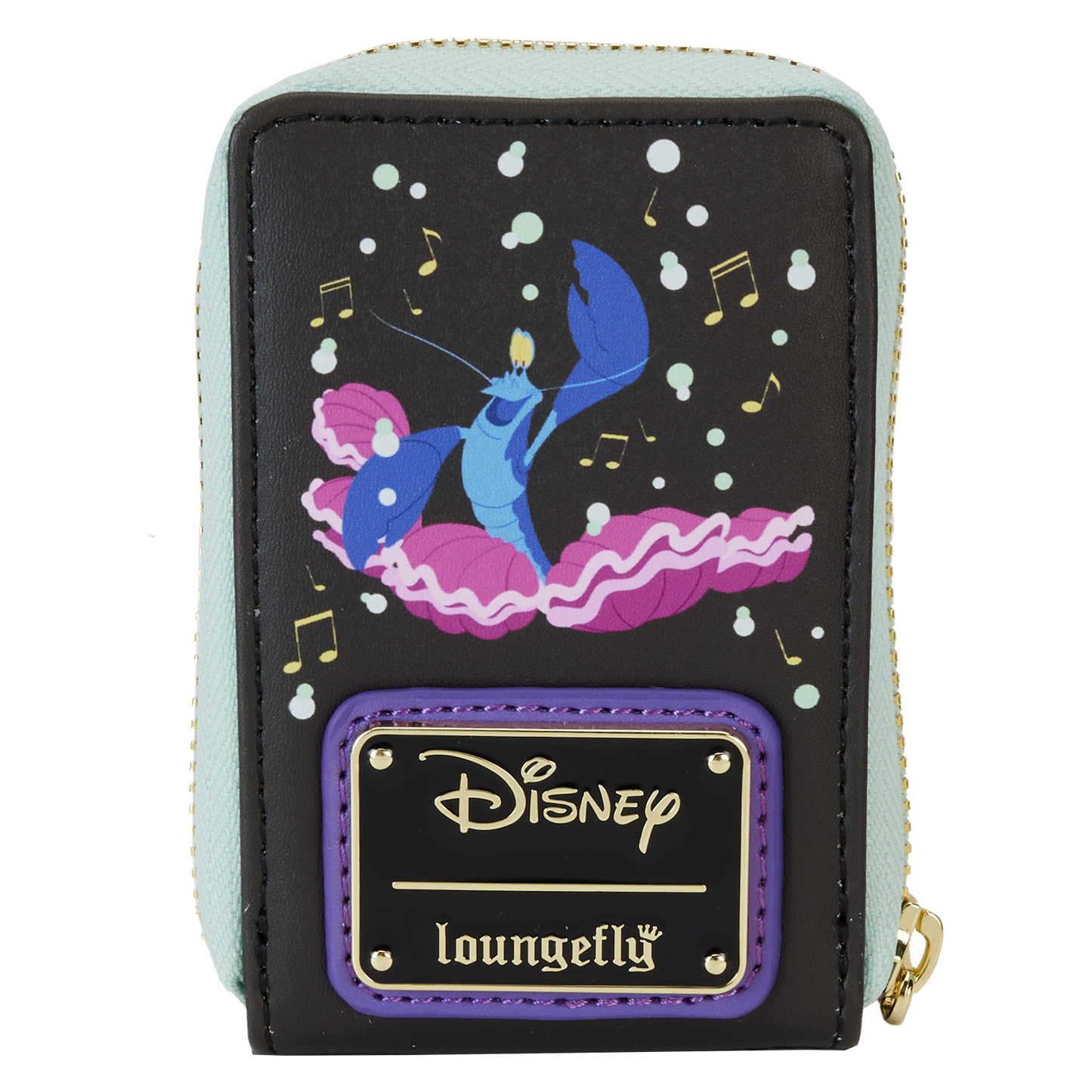 The Little Mermaid 35th Anniversary Life is the Bubbles Accordion Zip Around Wallet