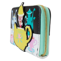 Alice in Wonderland Unbirthday Zip Around Wallet