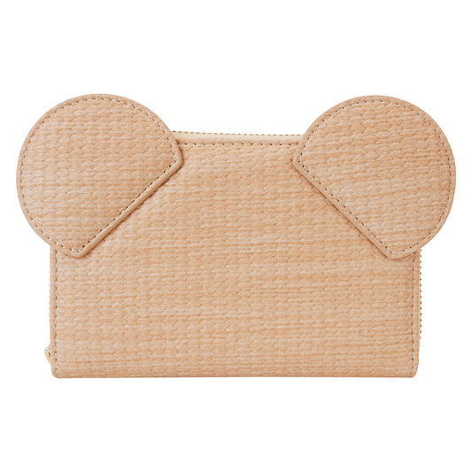 Mickey Straw Wallet