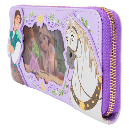 Rapunzel Lenticular Wristlet Wallet