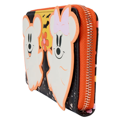 LF DISNEY MICKEY AND FRIENDS HALLOWEEN ZIP AROUND WALLET