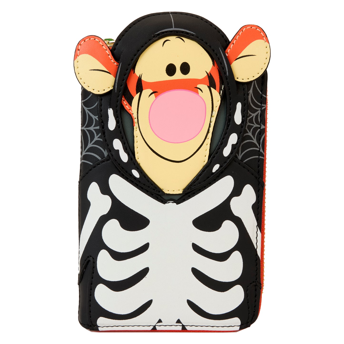 Winnie the Pooh LF DISNEY WTP SKELETON TIGGER ZIP AROUND WALLET