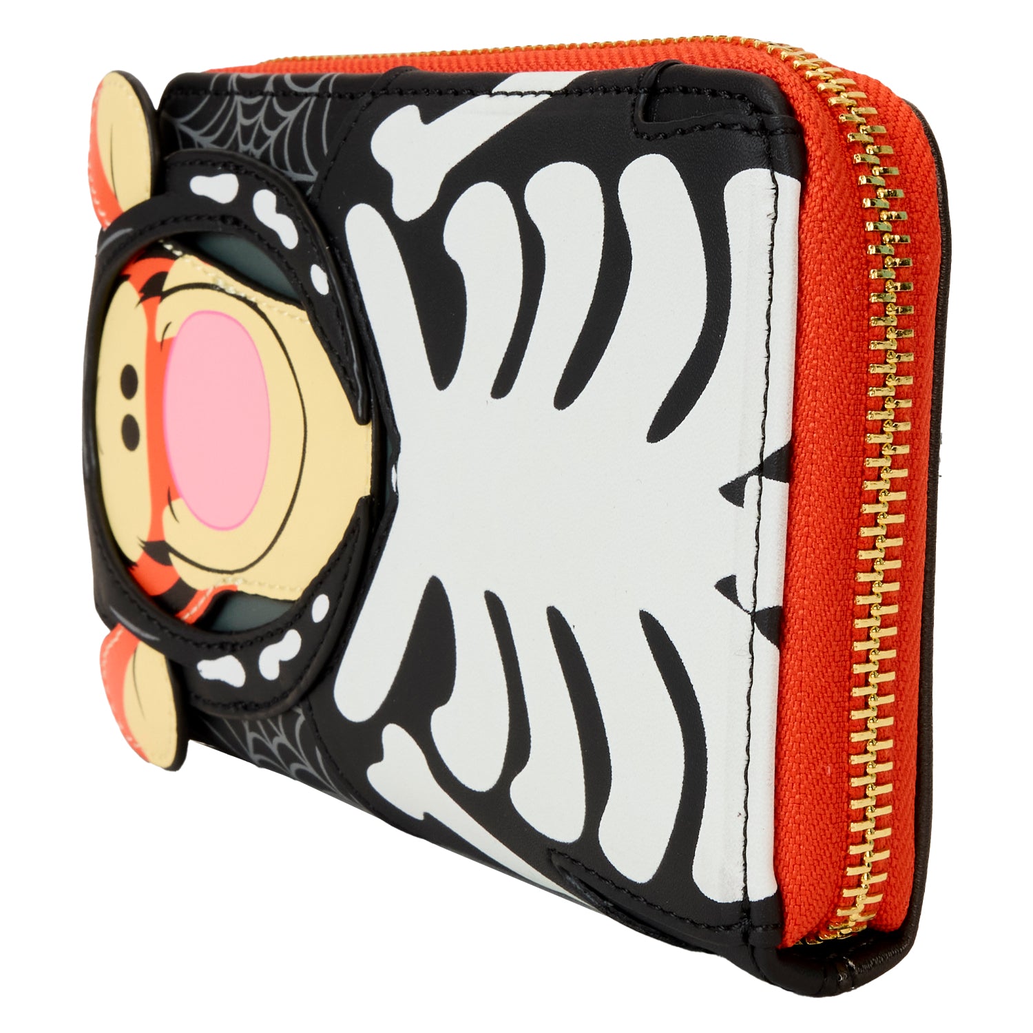 Winnie the Pooh LF DISNEY WTP SKELETON TIGGER ZIP AROUND WALLET 3