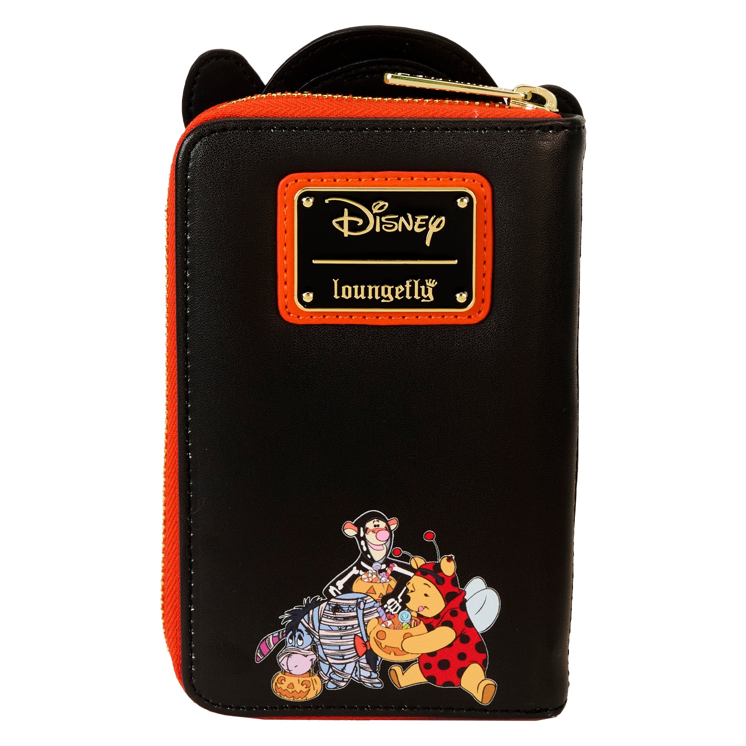 Winnie the Pooh LF DISNEY WTP SKELETON TIGGER ZIP AROUND WALLET 4