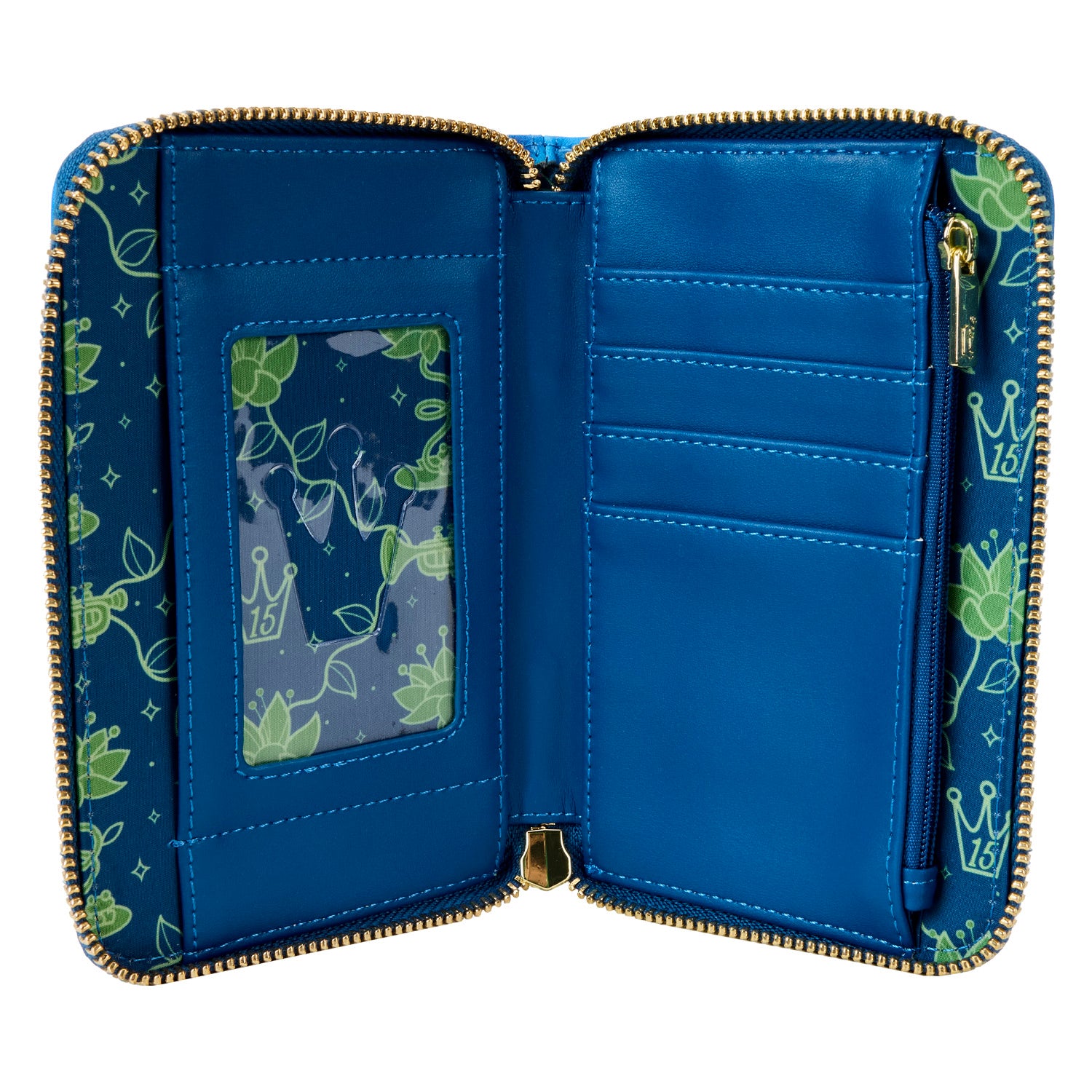 LF DISNEY PRINCESS AND THE FROG 15TH ANNIVERSARY ZIP AROUND WALLET 5