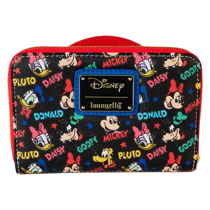 LF DISNEY MICKEY AND FRIENDS CLASSIC ZIP AROUND WALLET