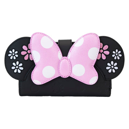 Minnie Floral Rock the Dots Wallet