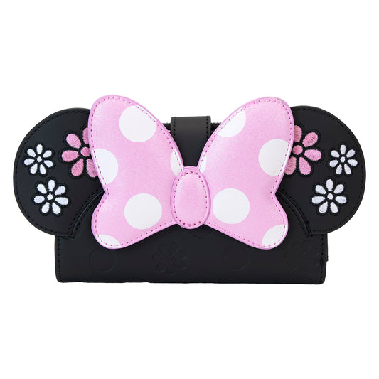 Minnie Floral Rock the Dots Wallet