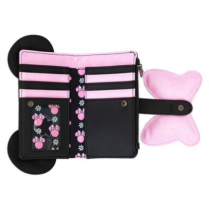 Minnie Floral Rock the Dots Wallet