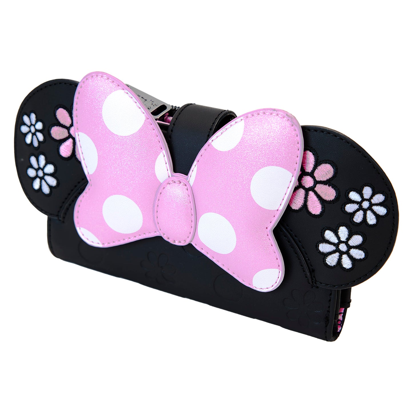 Minnie Floral Rock the Dots Wallet