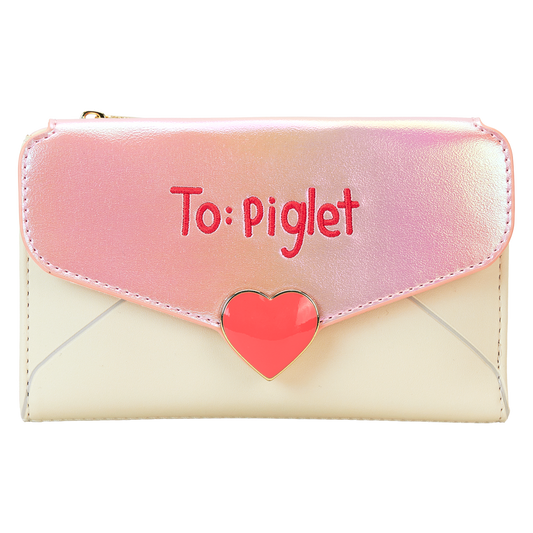 Winnie The Pooh & Piglet Love Letter Bifold Wallet