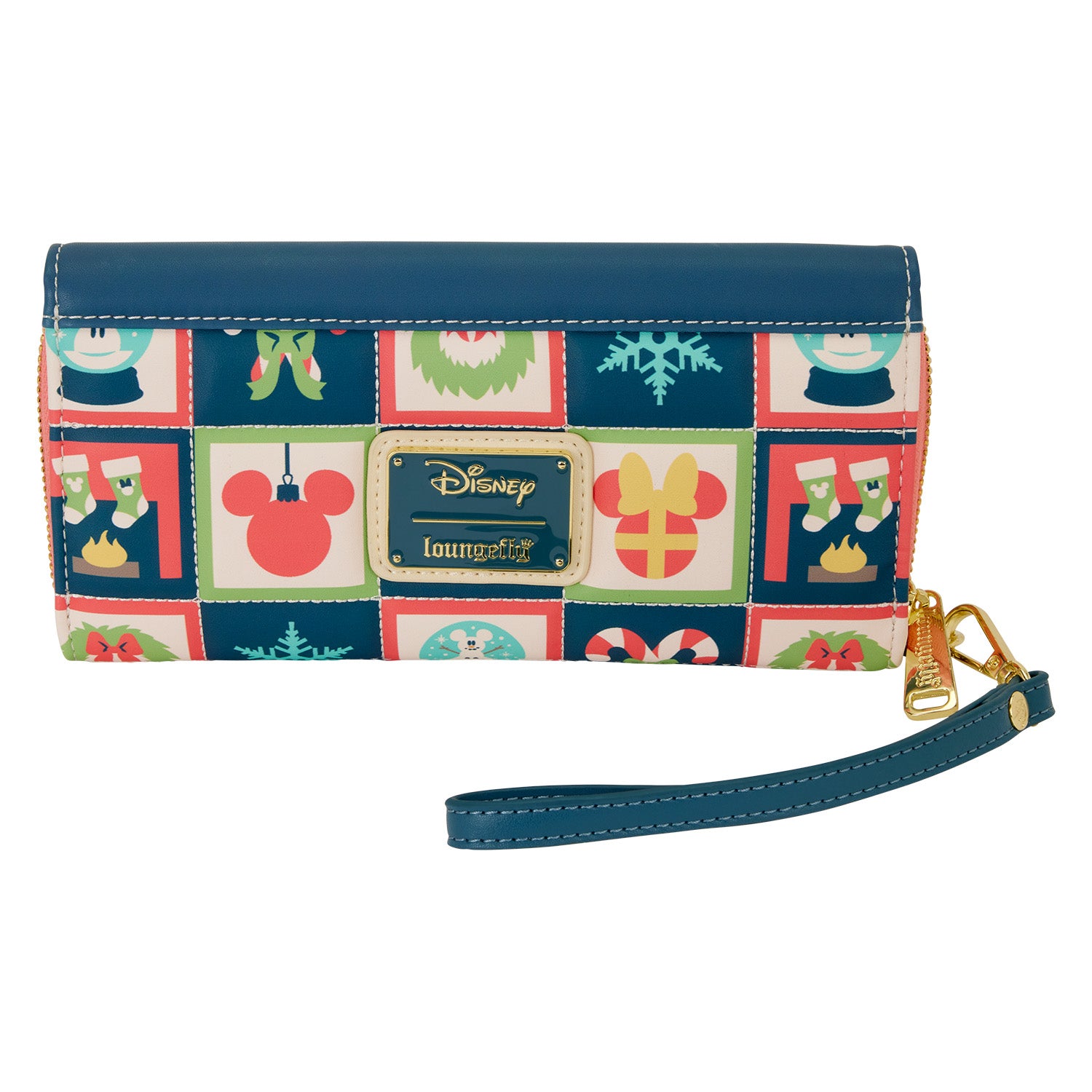 Mickey & Minnie Holiday Wristlet Wallet 3