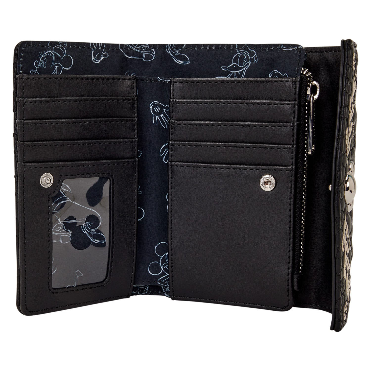 Mickey Mouse Artist Sketch Flap Wallet 4