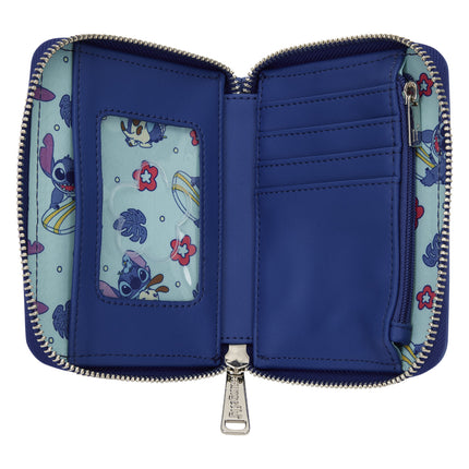 Disney Lilo and Stitch Animal Friends Zip Around Wallet