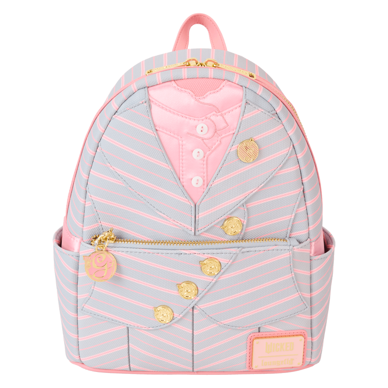 Wicked Glinda Shiz University Uniform Cosplay Mini Backpack 1