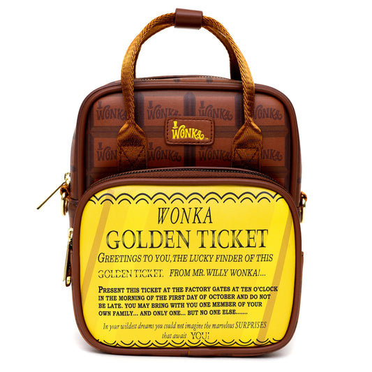 Willy Wonka Golden Ticket Crossbody