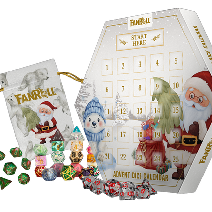 Holiday Dice Advent Calendar 2026
