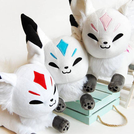 Blue Ice Queenie Fox Plush