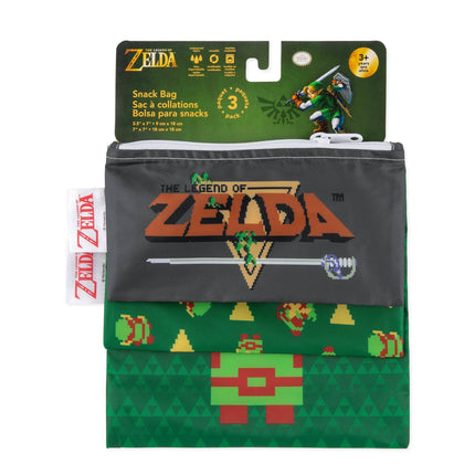 Reusable Snack Bag, 3-Pack: The Legend of Zelda™