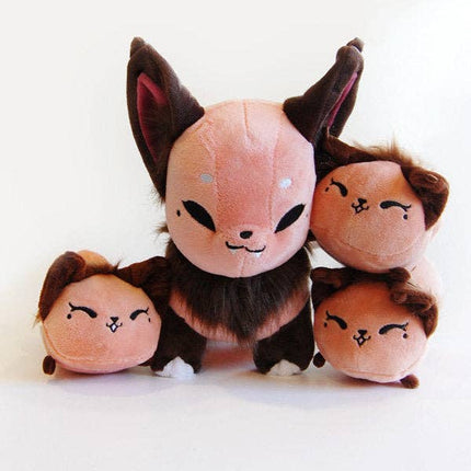 Floral Frolic Dawnsing Fox Kitsune Plush