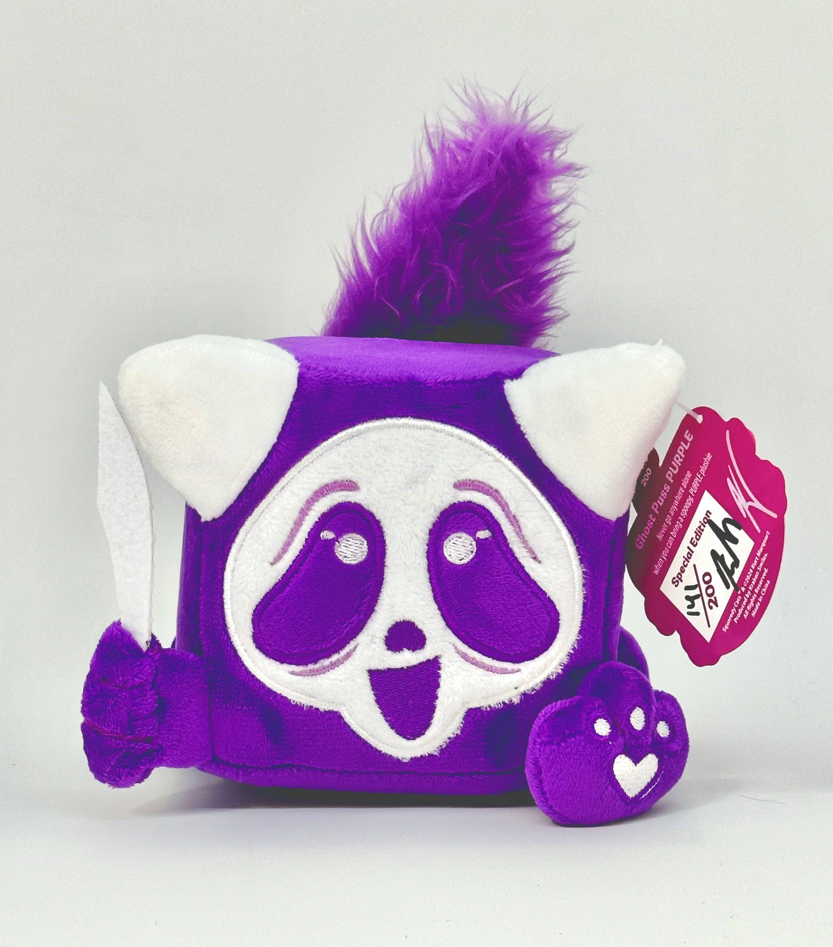 GhostPuss Purple signature size