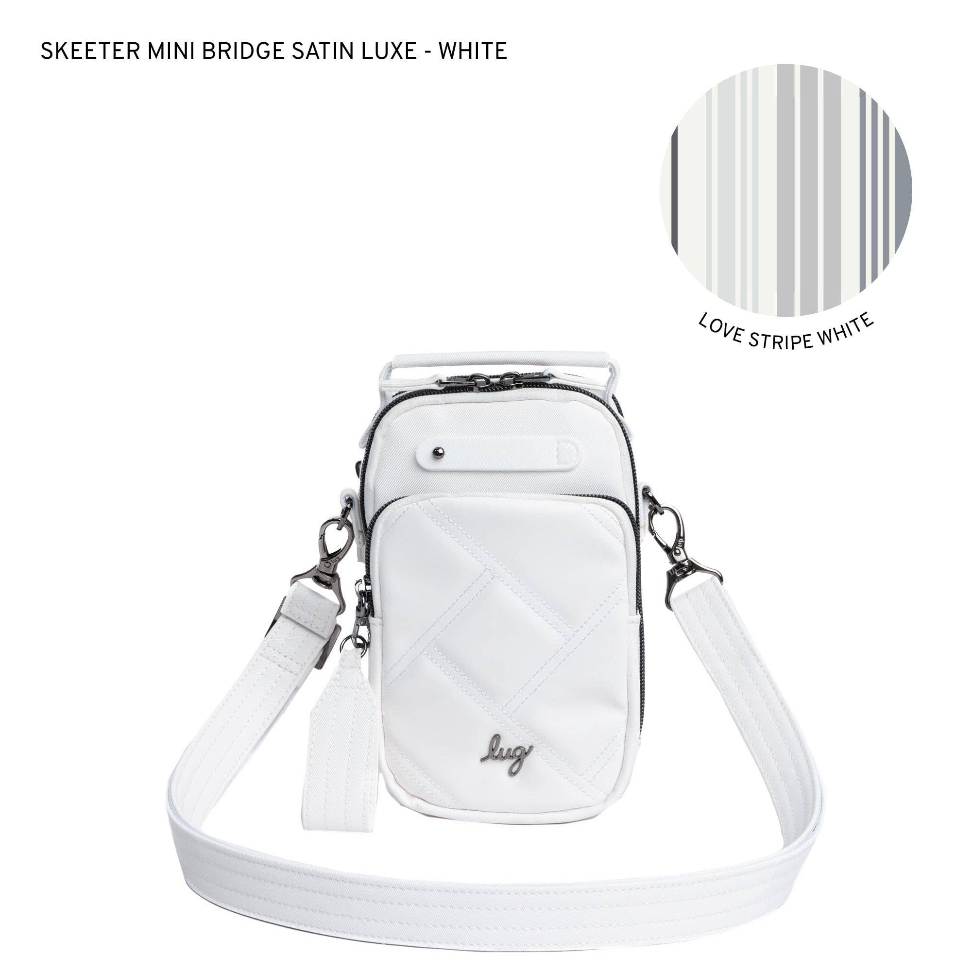 Skeeter Mini Bridge Satin Luxe VL Convertible Crossbody Bag 12