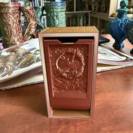 Folding Dragon Dice Tower & Storage | TTRPG, D&D, TCG, CoC