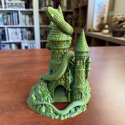 Serpentine Dice Tower | TTRPG, D&D, Pathfinder, CoC
