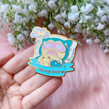 Always Tired Snorlax Deluxe Enamel Pin