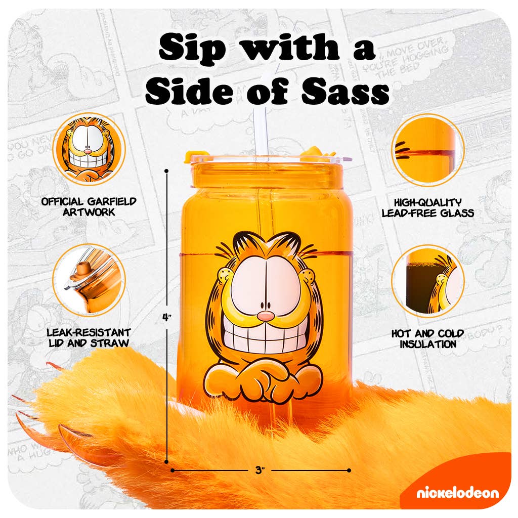 Garfield Drinking Glasses 5