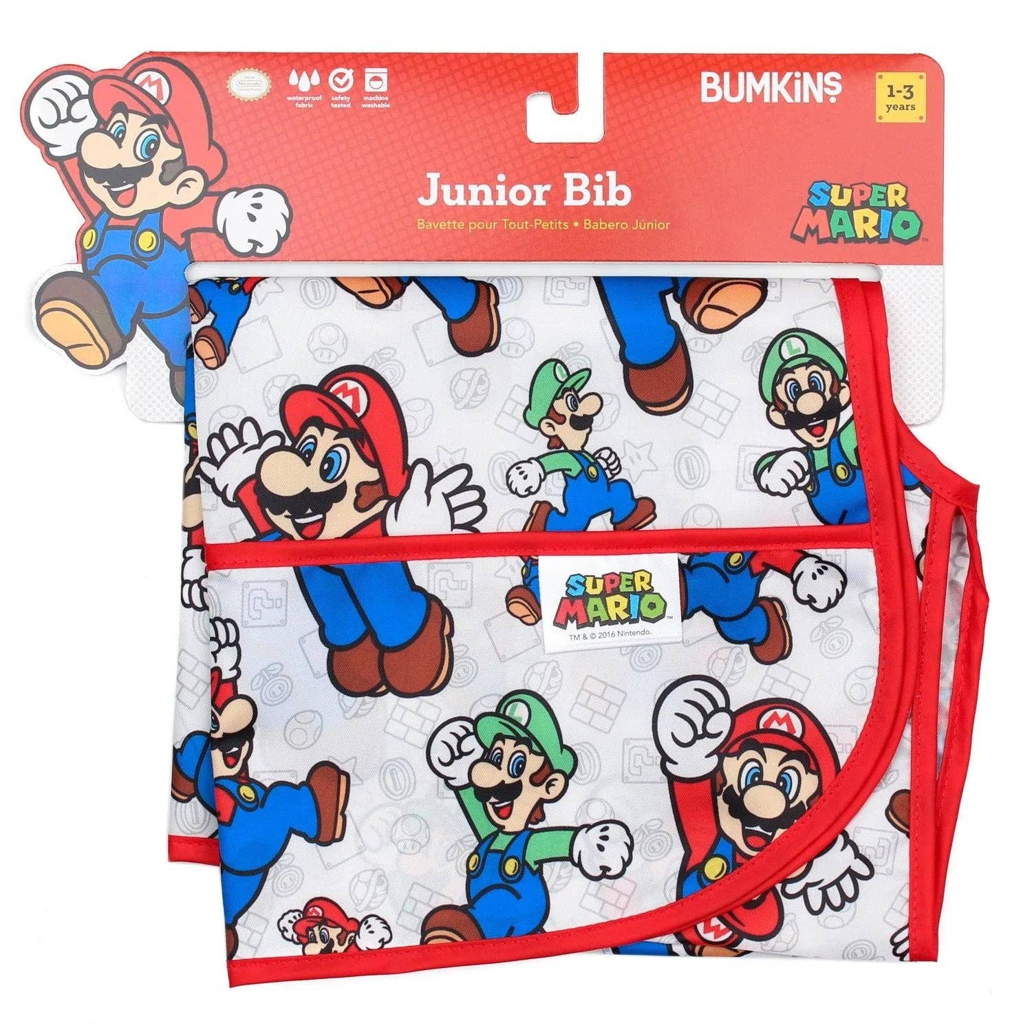 Junior Bib: Super Mario™ & Luigi 11